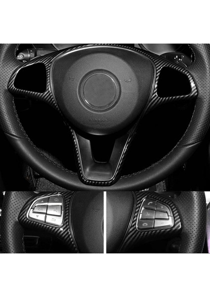 Mercedes Benz W213 W205 X253 Direksiyon Simidi Paneli Kapağı Döşemesi (Yurt Dışından) fırsatları