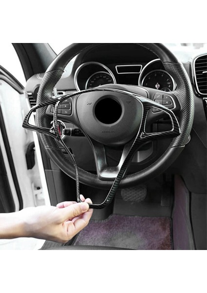 Mercedes Benz W213 W205 X253 Direksiyon Simidi Paneli Kapağı Döşemesi (Yurt Dışından) indirimleri