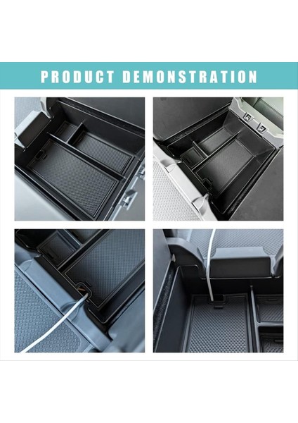 Rivian R1T/R1S Için Orta Konsol Düzenleyici Tepsi Kol Dayanağı Saklama Kutusu (Yurt Dışından) fırsatları