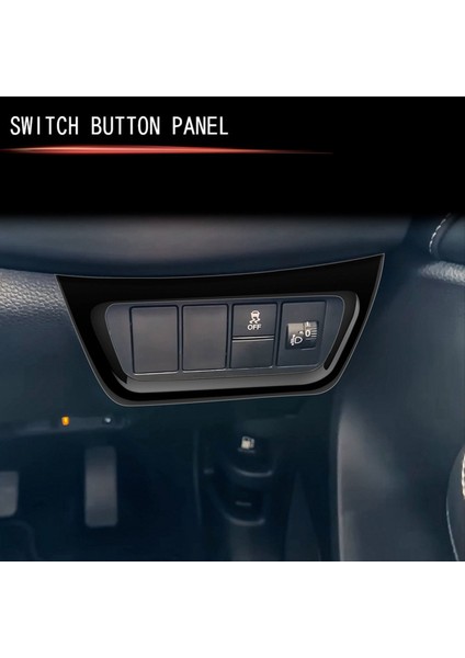Honda Parlak Siyah Araba Anahtar Paneli Döşeme Çerçevesi Kapağı Çıkartması (Yurt Dışından) fırsatları