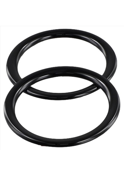 Vezel Hrv 2021 ve 2022 Için Parlak Siyah Yan Üst Hava Menfezi Kapağı Kaplaması (Yurt Dışından)