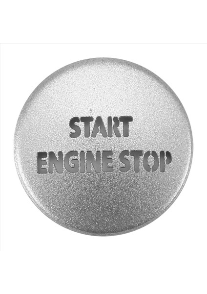 Lr4 Için Motor Çalıştırma Durdurma Düğmesi Anahtarı Çıkartma Kapağı, Gümüş (Yurt Dışından)