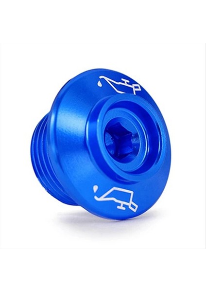 Triumph Daytona Için Mavi Motosiklet Motor Yağı Doldurma Tapası Kapağı (Yurt Dışından) indirimleri