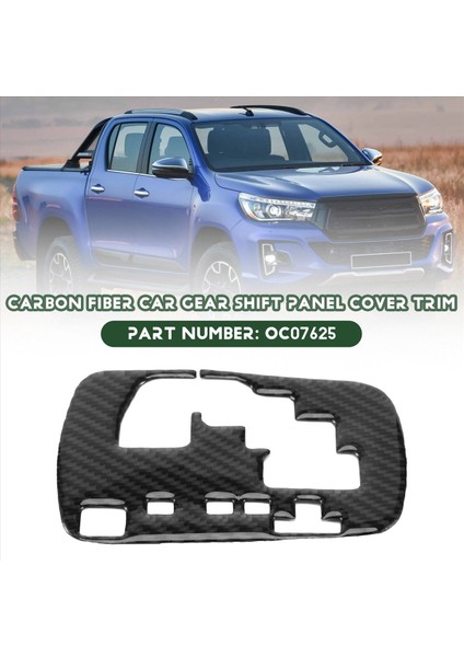 Toyota Hilux 2015-2021 Karbon Fiber Vites Paneli Kapağı (Yurt Dışından) fırsatları