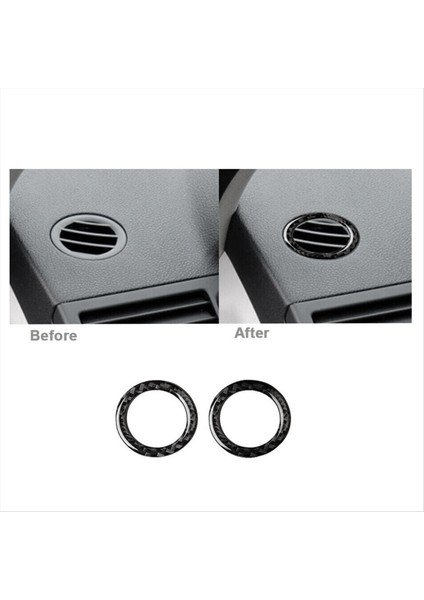 Mercedes-Benz C Sınıfı Karbon Fiber Üst Hava Menfezi Çıkışı Döşemesi (Yurt Dışından) fiyatları