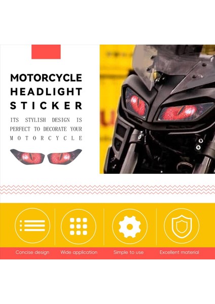 Yamaha Xmax 300 Xmax B Için Motosiklet Far Koruma Etiketi (Yurt Dışından) fırsatları