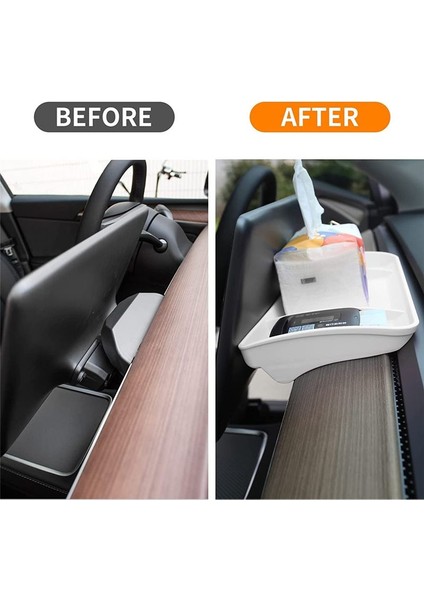 Ekran Arkası Orta Konsol Düzenleyici Saklama Kutusu Gösterge Paneli (Yurt Dışından) fırsatları