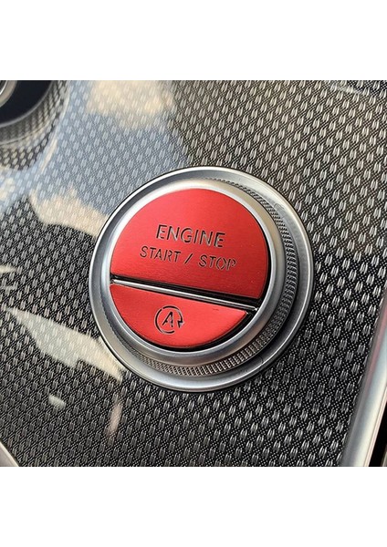 Mercedes-Benz W206 Mavi Motor Bir Start Stop Anahtar Düğmesi Çıkartması (Yurt Dışından) modelleri