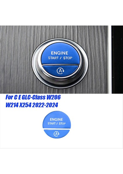 Mercedes-Benz W206 Mavi Motor Bir Start Stop Anahtar Düğmesi Çıkartması (Yurt Dışından) indirimleri