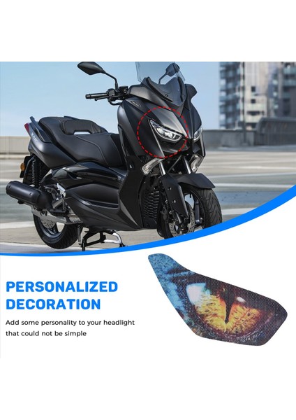 Yamaha Xmax 300 Xmax C Motosiklet Far Koruma Etiketi (Yurt Dışından) indirimleri