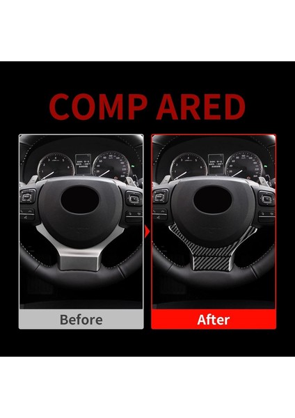Karbon Fiber Araba Direksiyon Paneli Kapağı Çıkartması (Yurt Dışından) indirimleri