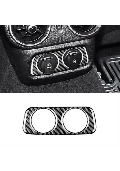 Kia Stinger Araç Arka Şarj Portu USB Deliği Kapağı Trim Çıkartması (Yurt Dışından) fırsatları