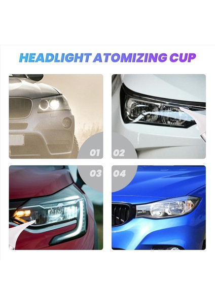 Yeni Yenilenmiş Far Atomizasyon Kabı + Kapak Sızdırmazlık Rondelası Aleti (Yurt Dışından) modelleri