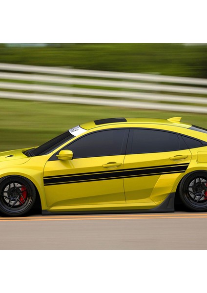 Adet 72 Inç x 3 Inç Kendin Yap Araba Gövde Vinil Yarış Çizgili Çıkartmalar (Yurt Dışından) modelleri