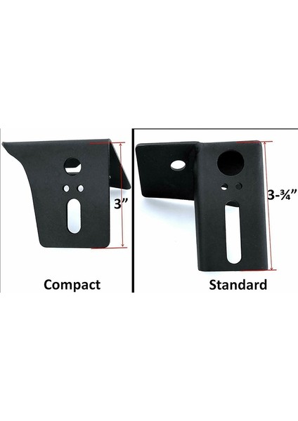 Jeep Wrangler Tj 1987-2006 Için Vidalı LED Işık Montaj Braketleri (Yurt Dışından) fiyatları