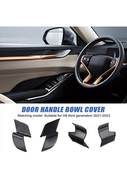 Araba Iç Kapı Kolu Kapağı Kaplaması Iç Karbon Fiber (Yurt Dışından) fırsatları