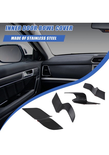 Araba Iç Kapı Kolu Kapağı Kaplaması Iç Karbon Fiber (Yurt Dışından) indirimleri