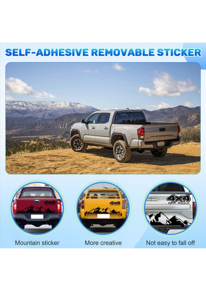 Ford Ranger Raptor Kamyonet Için 4x4 Off Road Grafik Araç Çıkartması (Yurt Dışından) fırsatları