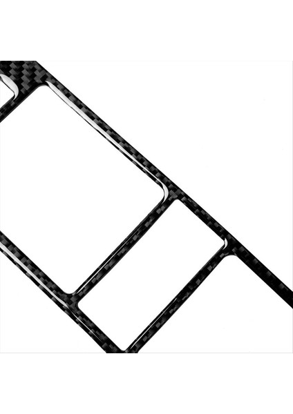 Mercedes Benz Için Karbon Fiber Orta Hava Menfezi Çıkış Paneli Kapağı (Yurt Dışından)