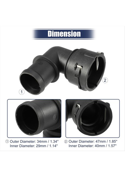 Audi A3 2.0l'ye Uygun Motor Soğutma Hortumu Bağlantısı (Yurt Dışından) modelleri
