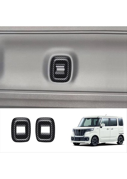 Suzuki Karbon Fiber Için Orta Kapı Perde Anahtarı Trim Çerçevesi Çıkartması (Yurt Dışından) fırsatları