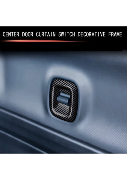 Suzuki Karbon Fiber Için Orta Kapı Perde Anahtarı Trim Çerçevesi Çıkartması (Yurt Dışından) indirimleri