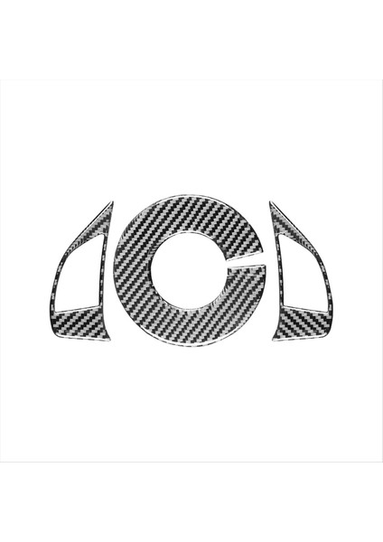 Fiat 500 2012-2015 Yumuşak Karbon Fiber Araba Direksiyon Simidi Kılıfı (Yurt Dışından)