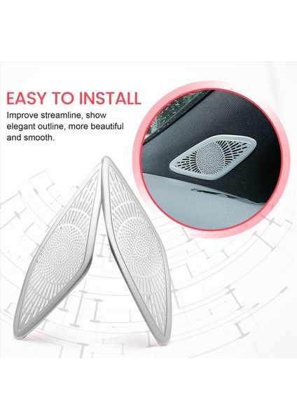 Benz B Glb Sınıfı W247 X247 2020 Araç A Sütunu Hoparlör Ağı Kapağı (Yurt Dışından) indirimleri