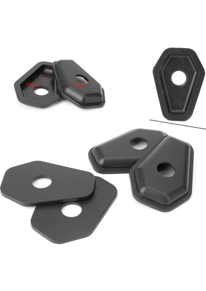 Suzukı Dl 650 Dönüş Sinyalleri Gösterge Adaptörü Ara Parçaları Için 4 Adet (Yurt Dışından) indirimleri