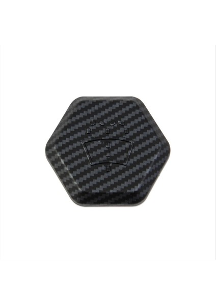 Silecek Su Deposu Kapağı Döşeme Kamyon Aksesuarları Mat Karbon Fiber (Yurt Dışından)