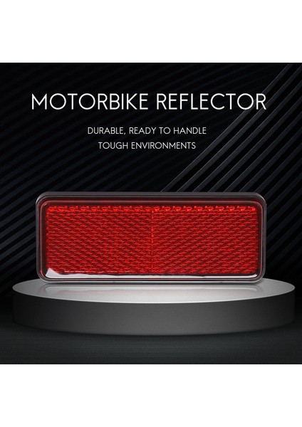 Kawasaki Yamaha Için Bisiklet Plaka Reflektör Dikdörtgen Reflektör (Yurt Dışından) fiyatları