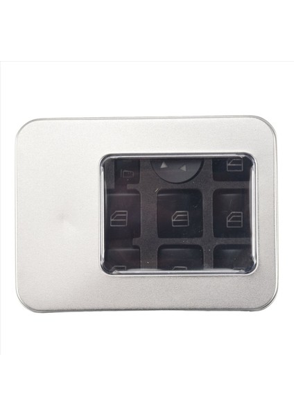 Mercedes Benz Glk ml Sınıfı Için 12 Adet Araba Camı Anahtarı Düğmesi Çıkartması (Yurt Dışından)