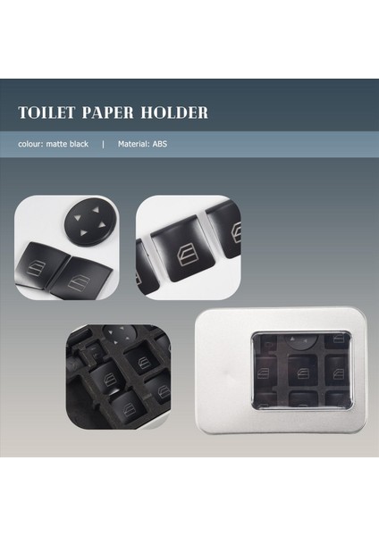 Mercedes Benz Glk ml Sınıfı Için 12 Adet Araba Camı Anahtarı Düğmesi Çıkartması (Yurt Dışından) indirimleri