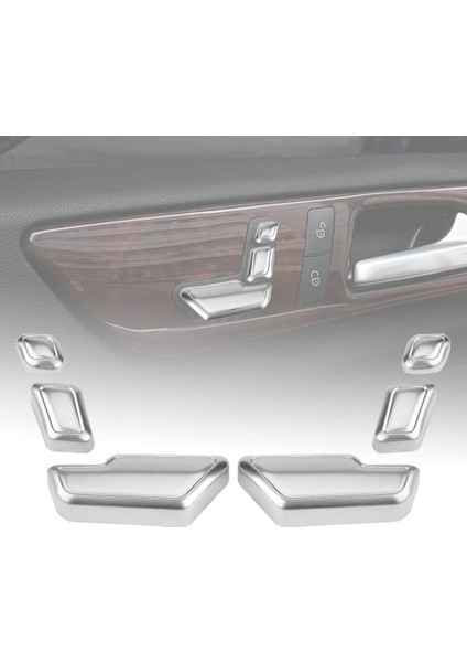 Araba Koltuğu Ayar Düğmesi Anahtarı Kapağı Dekoratif Çıkartma Süslemesi (Yurt Dışından) fiyatları