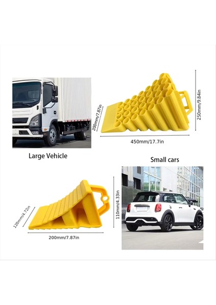 Seyahat Römorkları Için Tekerlek Takozları, Kaymaz Ağır Hizmet Tipi Tekerlek Takozları (Yurt Dışından) modelleri