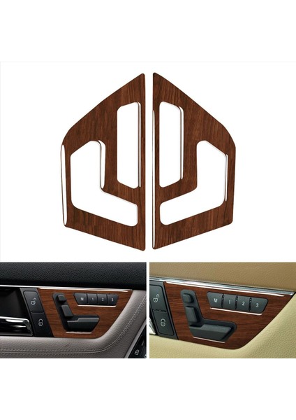 Mercedes-Benz Için Araç Iç Kapı Koltuk Ayar Anahtarı Kapağı Döşemesi (Yurt Dışından) fiyatları