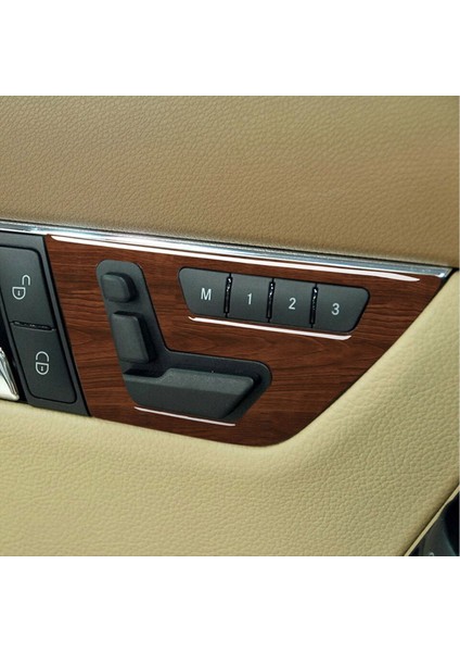 Mercedes-Benz Için Araç Iç Kapı Koltuk Ayar Anahtarı Kapağı Döşemesi (Yurt Dışından) indirimleri