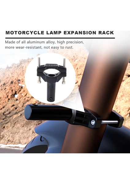 Motosiklet Tampon Far Standı Için 2 Adet Evrensel Montaj Braketi (Yurt Dışından) modelleri