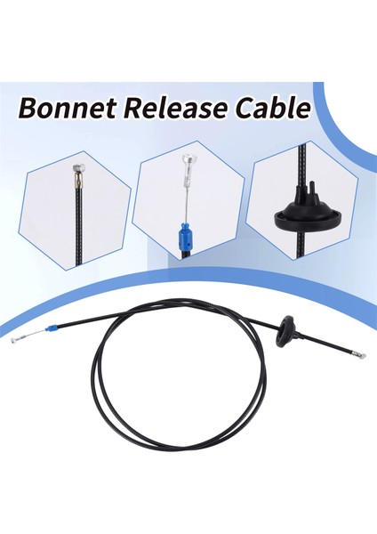 Benz Vito/viano W639 2003-2014 Için Ön Motor Kaputu Kilidi Mandalı Teli (Yurt Dışından) indirimleri