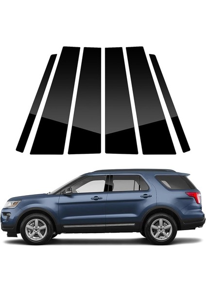 Ford Explorer 2011-2019 Için Araba Sütun Direkleri Kapı Pencere Döşeme Kalıbı (Yurt Dışından) modelleri
