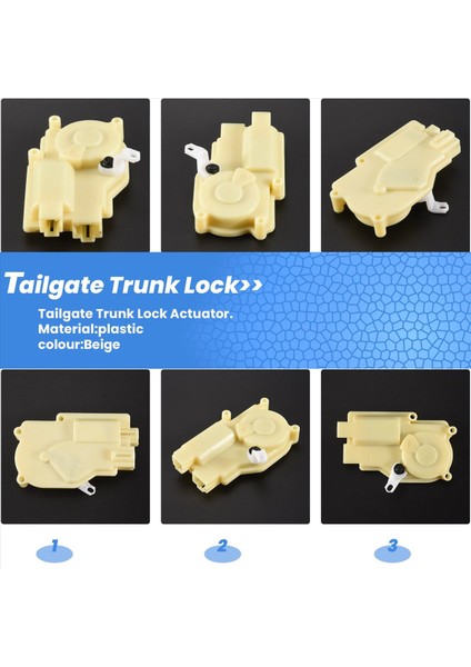 2007-08 Elektrikli Bagaj Kapağı Kilit Aktüatörü 74896-SAA-003 Için (Yurt Dışından) fırsatları