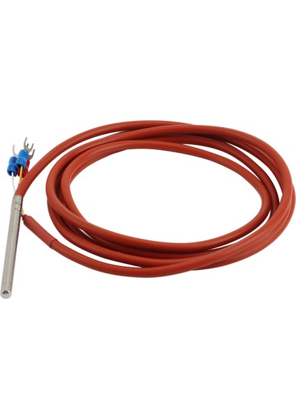 PT100 Rtd Sıcaklık Sensörü 6MMX80MM Sınıf B 2m Silikon Jel Kaplamalı (Yurt Dışından) fiyatları