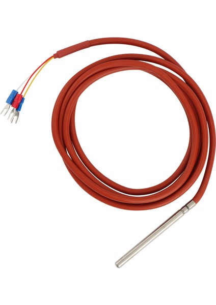 PT100 Rtd Sıcaklık Sensörü 6MMX80MM Sınıf B 2m Silikon Jel Kaplamalı (Yurt Dışından) modelleri