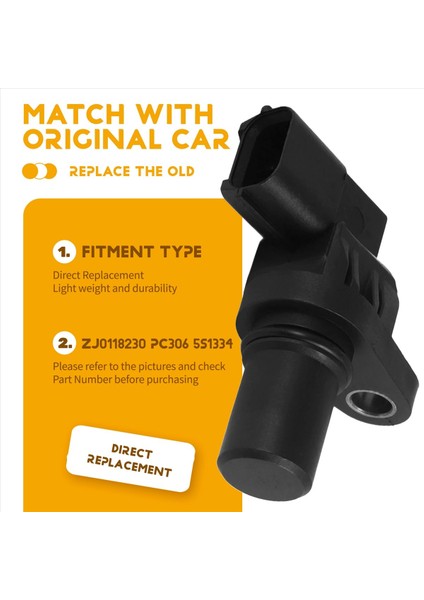 Mazda 2, 3, 323 Protege 1.3, 1.4, 1.5, 1.6 Için Eksantrik Mili Konum Sensörü (Yurt Dışından) indirimleri