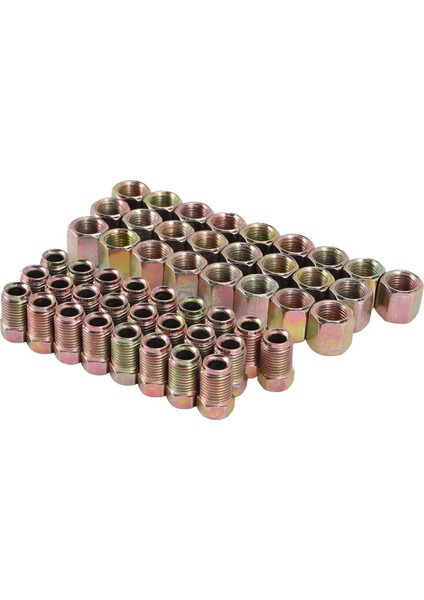 50 Adet Erkek/dişi Uç Bağlantı Fren Borusu Vida Somunu M10X1MM 3/16 Inç Od (Yurt Dışından) fiyatları