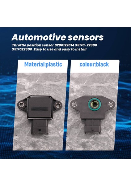 Hyundai Kia 0280122014 35170-22600 Için Gaz Kelebeği Konum Sensörü (Yurt Dışından) fırsatları