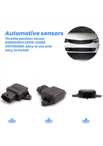 Hyundai Kia 0280122014 35170-22600 Için Gaz Kelebeği Konum Sensörü (Yurt Dışından) indirimleri