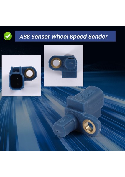 Ford Focus Kuga Volvo Için Araç Abs Sensörü Tekerlek Hız Sensörü Ünitesi Arka (Yurt Dışından) indirimleri