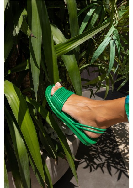 Laviaz Kadın Yeşil Sandalet indirimleri