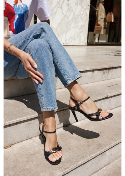 Verno Kadın Taba Topuklu Sandalet fırsatları